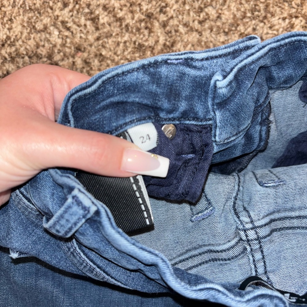High Rise Straight Leg Jeans - Picture 4 of 4